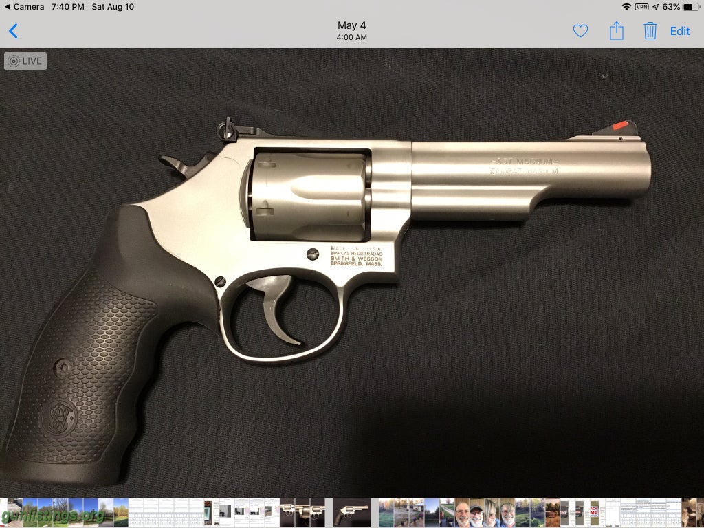 Pistols S&W 66-8  .357