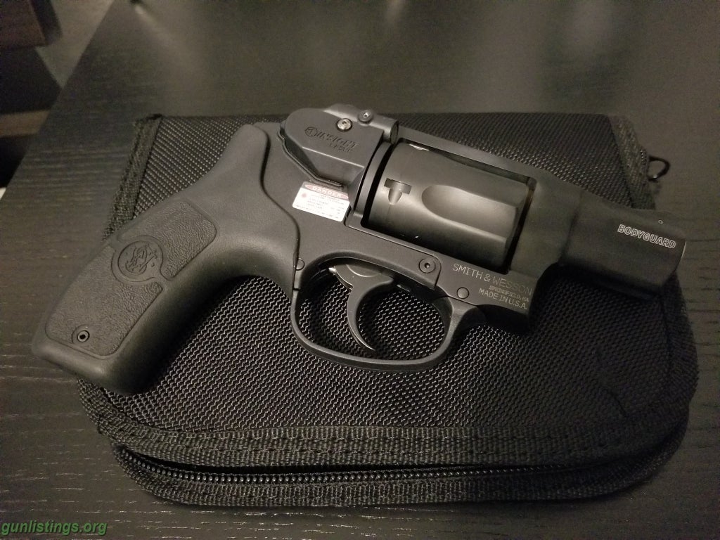 Pistols S&W Bodyguard 38 SPL +P With Laser