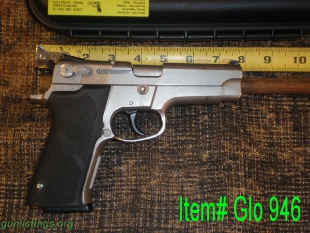 Pistols S&W Model 5906 9mm Used New Hogue Grips