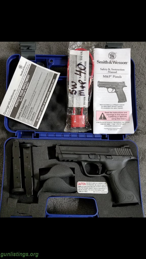 Gunlistings.org - Pistols S&W M&P 40 W/Apex Trigger/Spring Kit - W/ 2 Mags