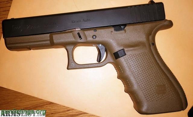 Pistols Tan Glock 20 Trade