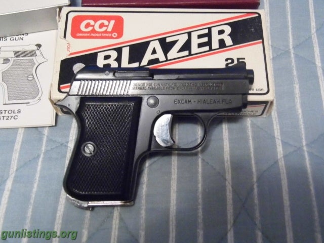 Pistols Targa 25 Pistol Sell Or Trade