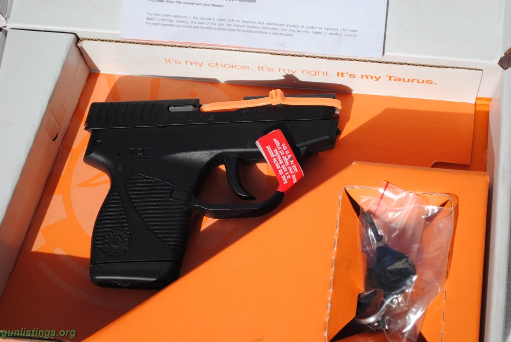 Pistols TAURUS 380 ACP (NEW/NEVER-FIRED)