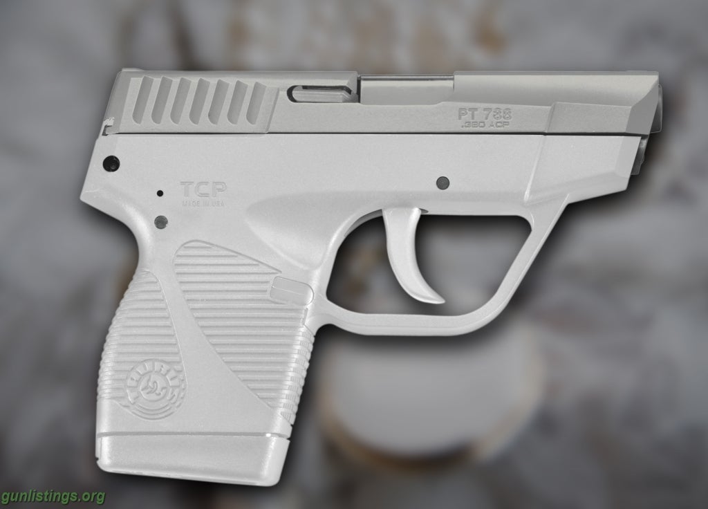 Pistols Taurus 738 TCP New, White/stainless