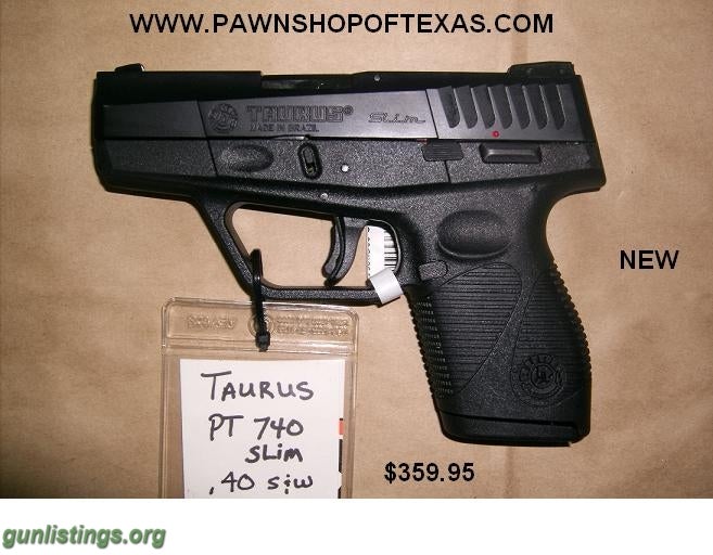 Pistols TAURUS  PT-740 SLIM