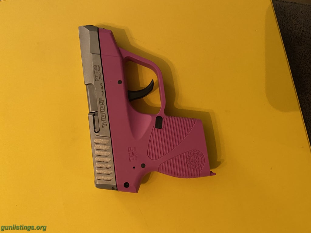 Gunlistings.org - Pistols Taurus Compact Pink Pistol With Stainless Slide