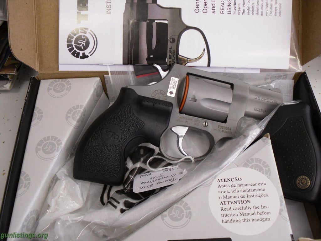 Pistols Taurus Model 85UL With Crimson Trace NEW