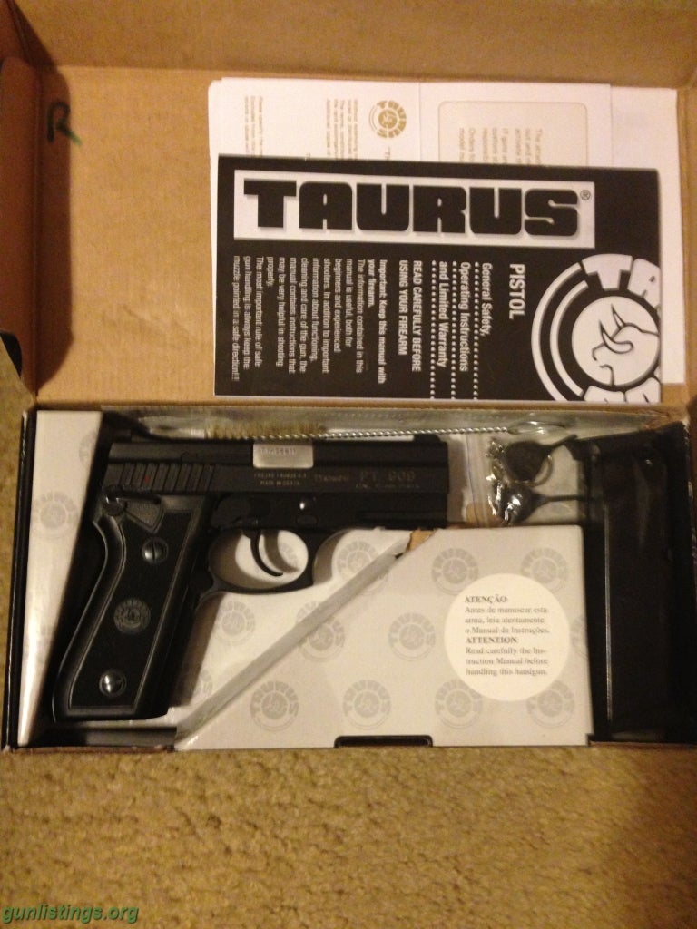 Pistols Taurus Model 909 9mm