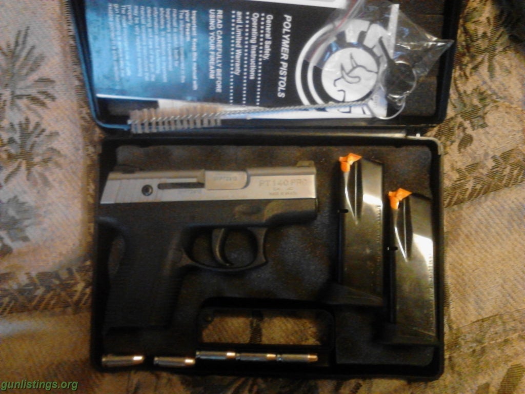 Pistols Taurus PT140 Pro 40SW Stainless