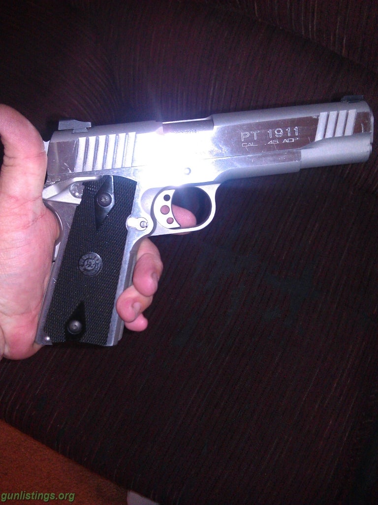 Pistols Taurus Pt1911 Stainless