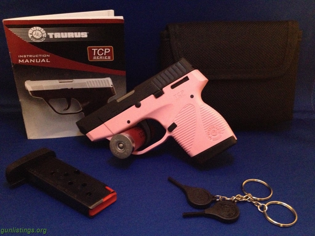 Pistols Taurus Tcp738 380 NEW PINK