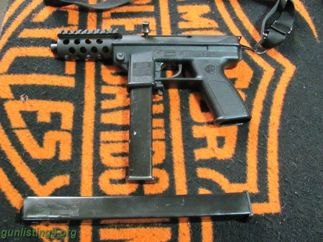 Pistols Tec 9 With 32rnd. Mag And 50rnd. Mag