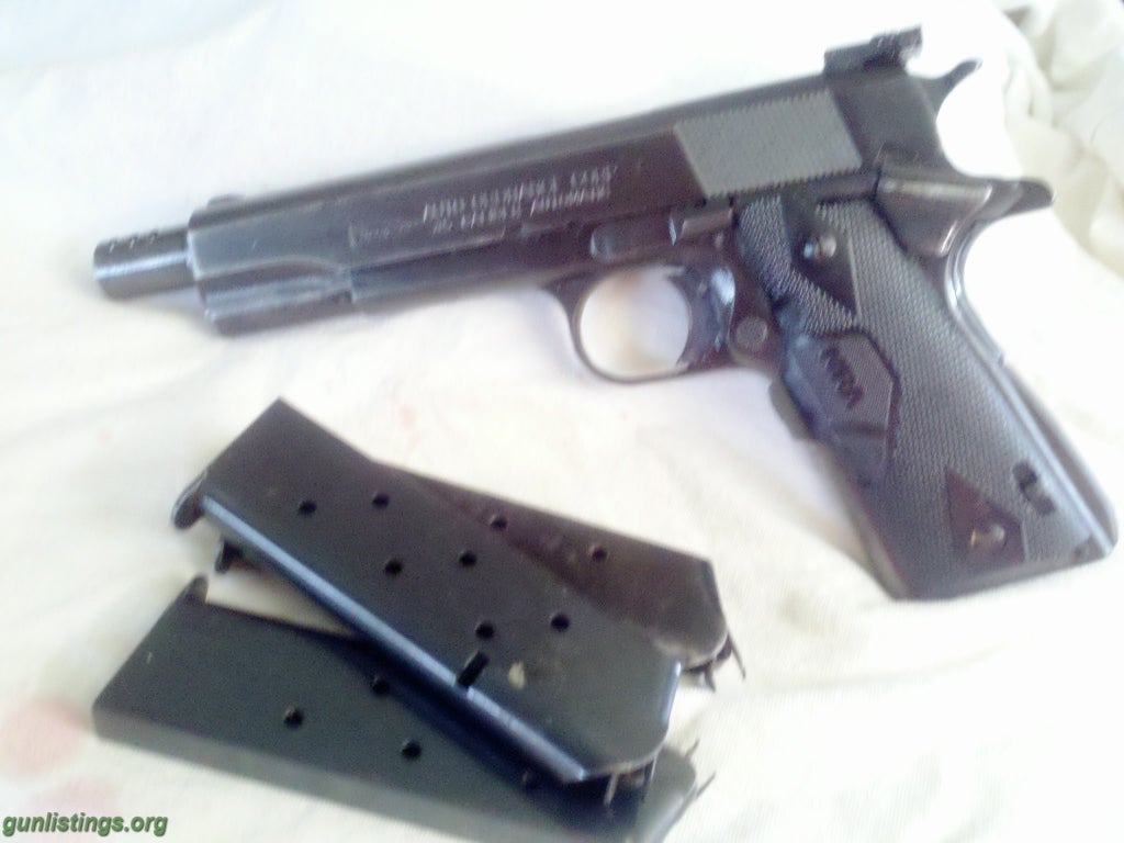 Pistols Thompson 45 Auto/with Laser Grips