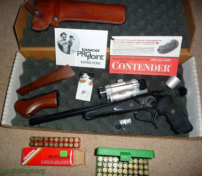 Pistols Thompson Contender Hand Gun