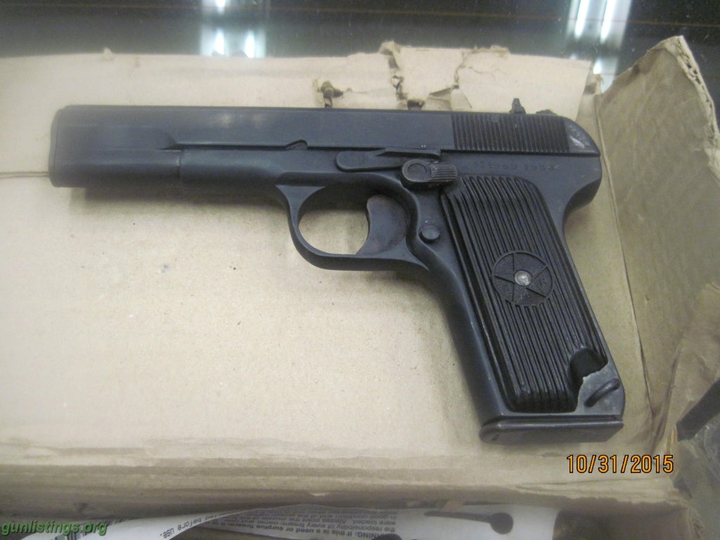 Pistols Tokarev TT33