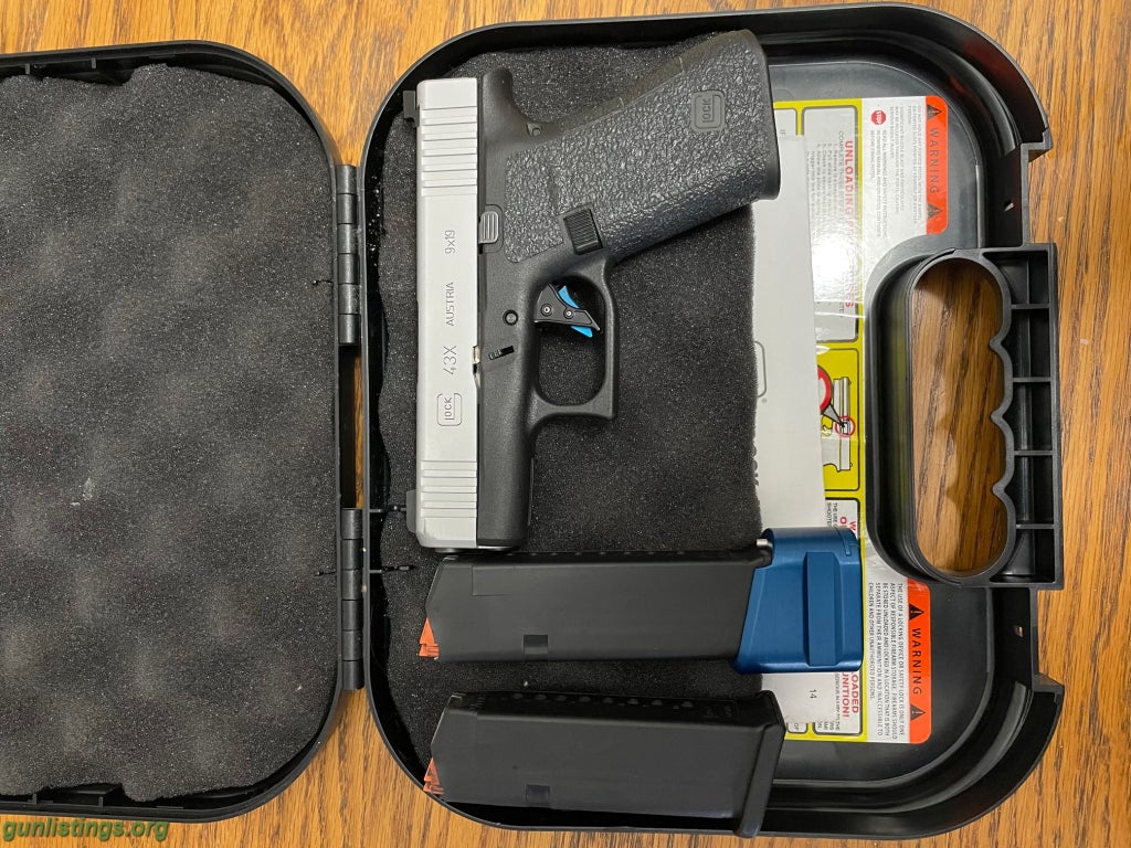 Pistols Two-tone Glock 43x *UPGRADED*