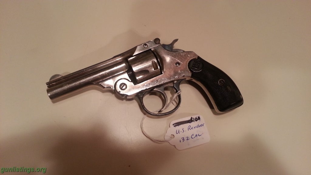 Pistols U.S. Revolver Co. .32 Cal. Flip Top 5 Round