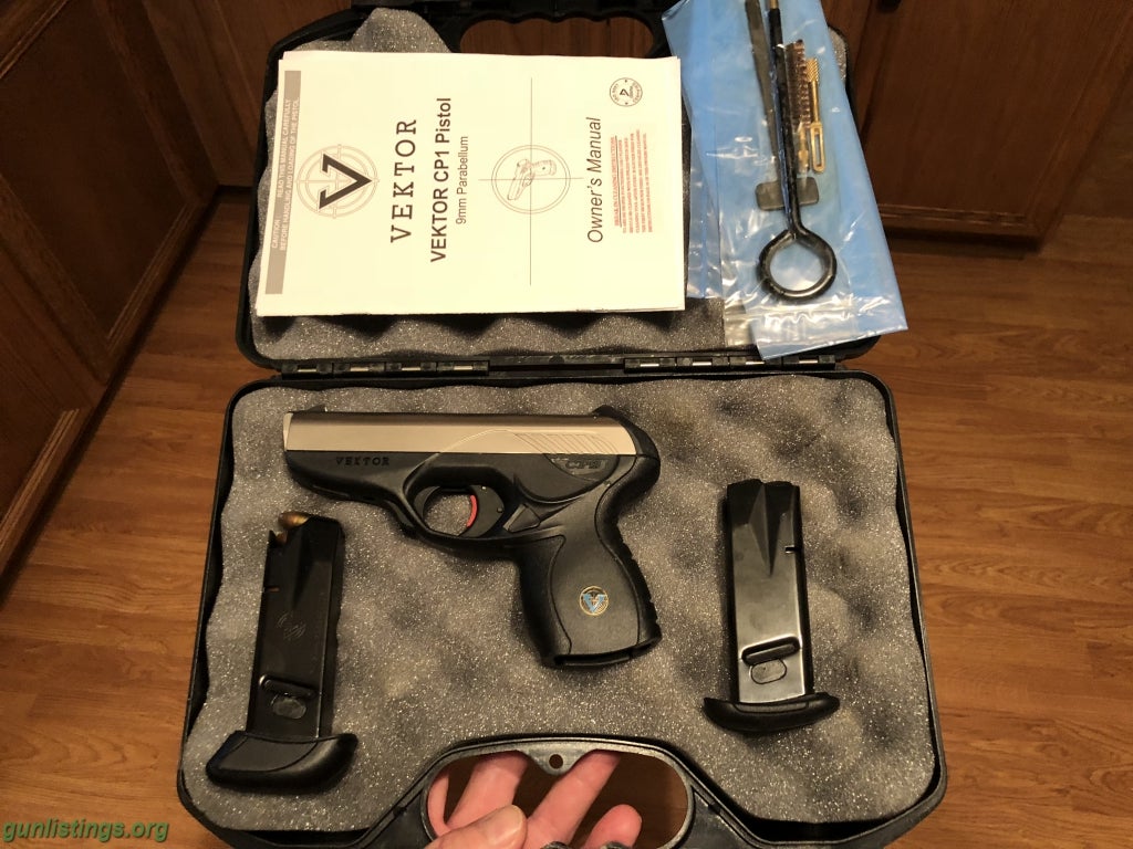 Pistols Vektor Cp1. 9 Mm