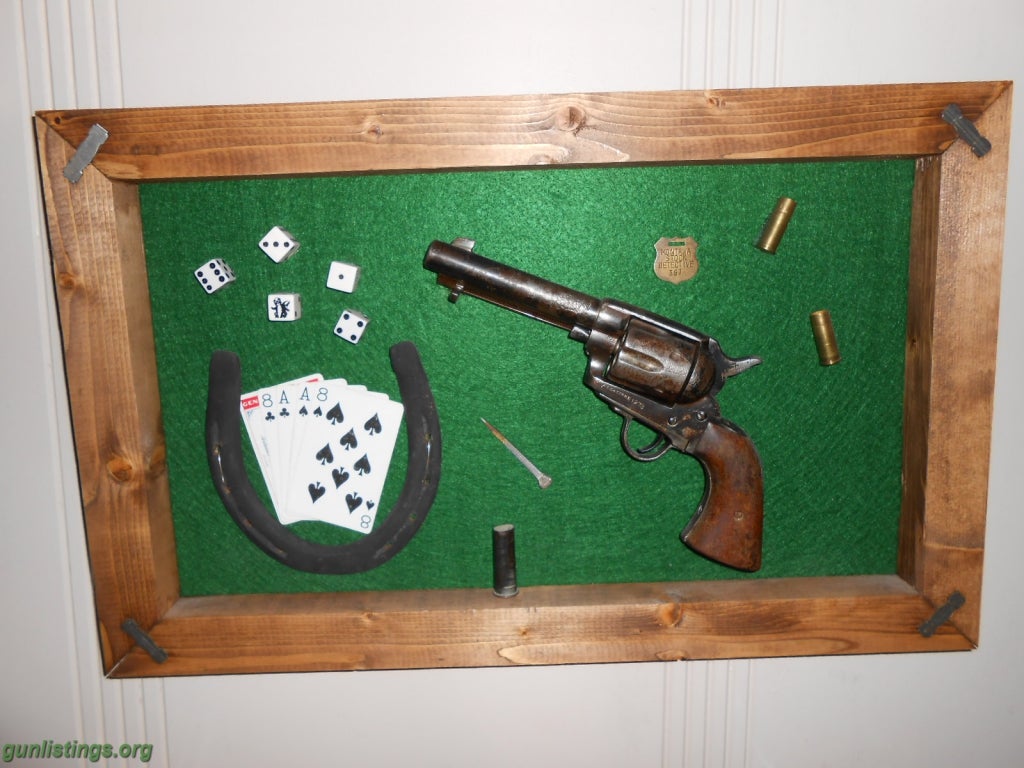 Pistols VINTAGE SINGLE ACTION DISPLAY