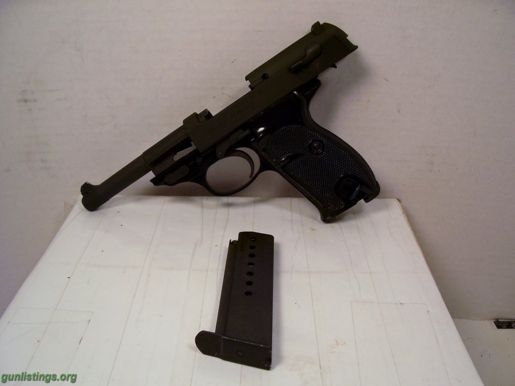 Pistols Walther P1 9mm German Model