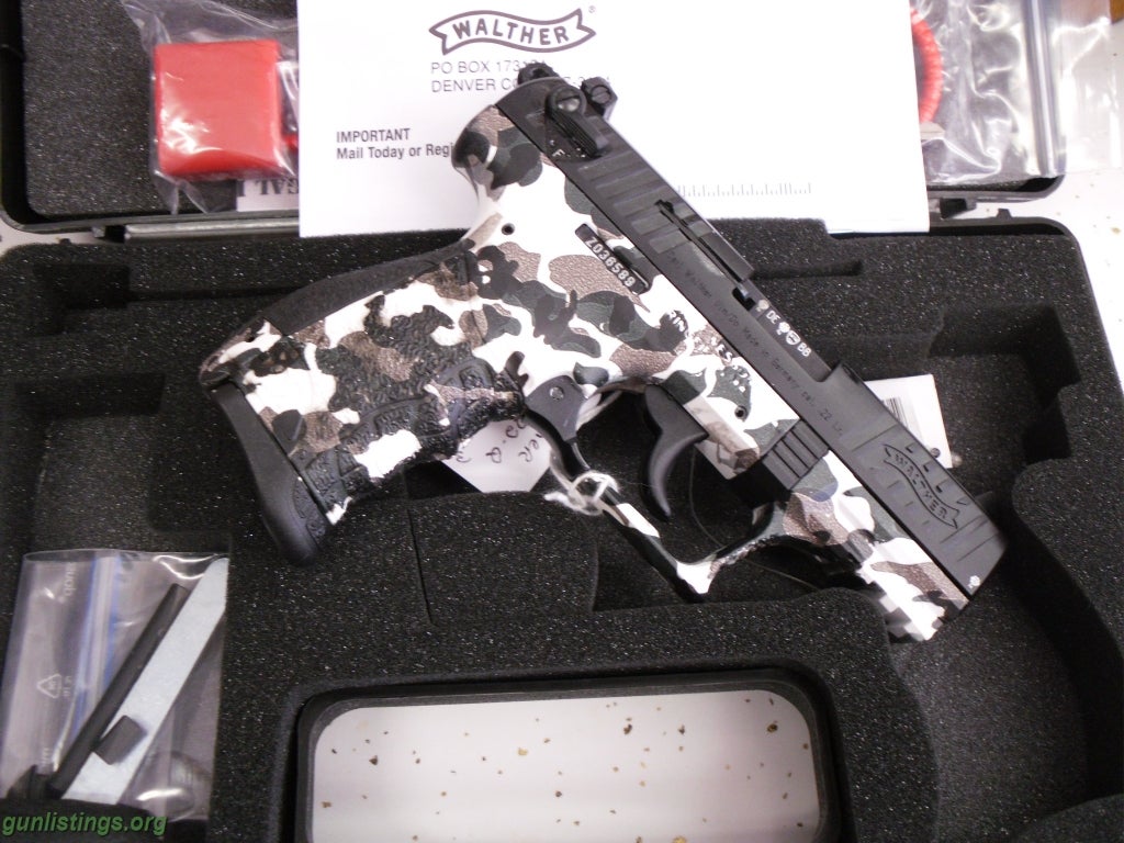 Pistols Walther P22-Q, Urban Camo