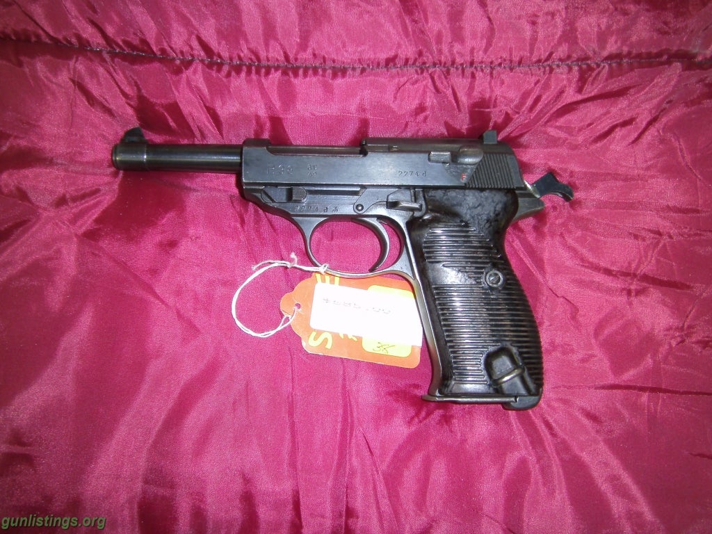 Pistols Walther P38, AC42, 2nd Variation, 1942