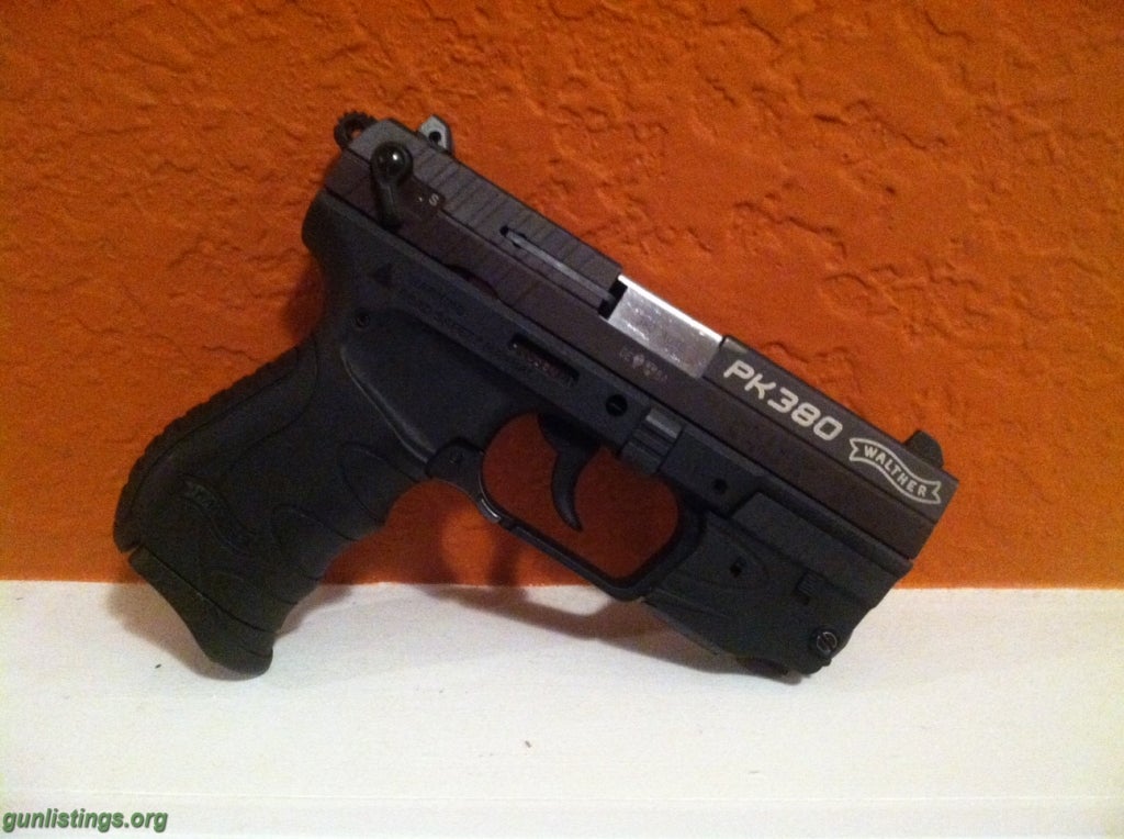 Pistols Walther PK380 With Laser