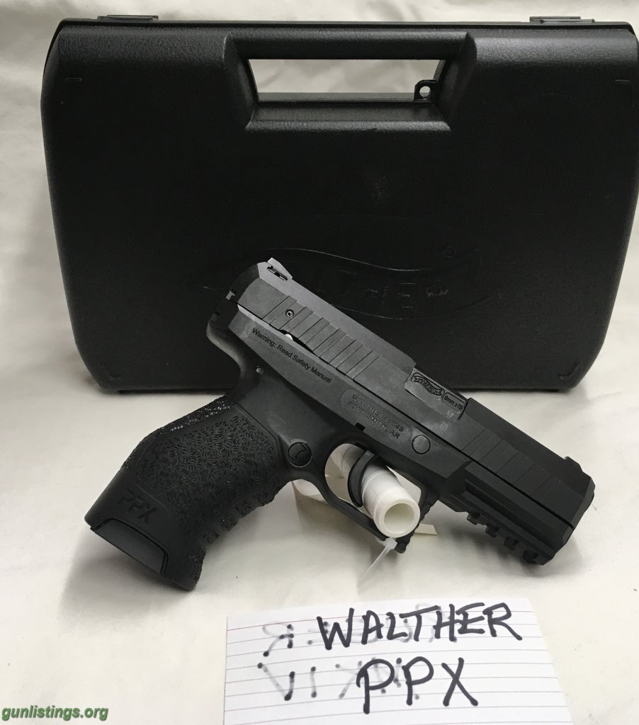 Pistols WALTHER PPX 9mm