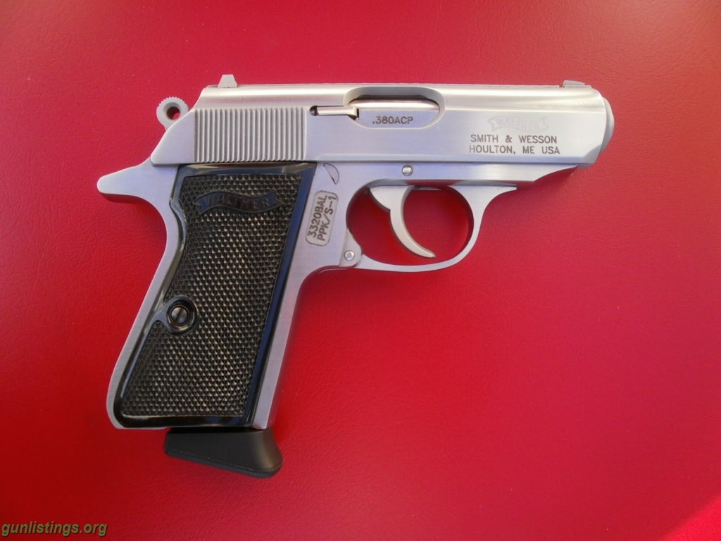 Pistols Walther PPK/S All Stainless