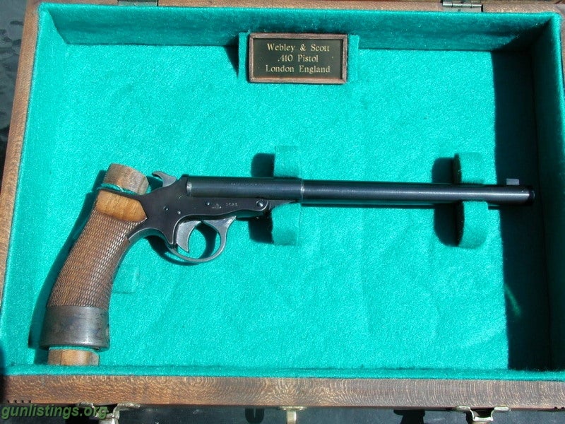 Pistols WEBLEY & SCOTT ANTIQUE 410 PISTOL