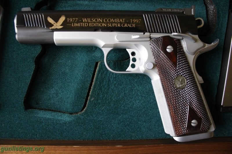 Pistols Wilson Combat 20th Anniversary Super Grade