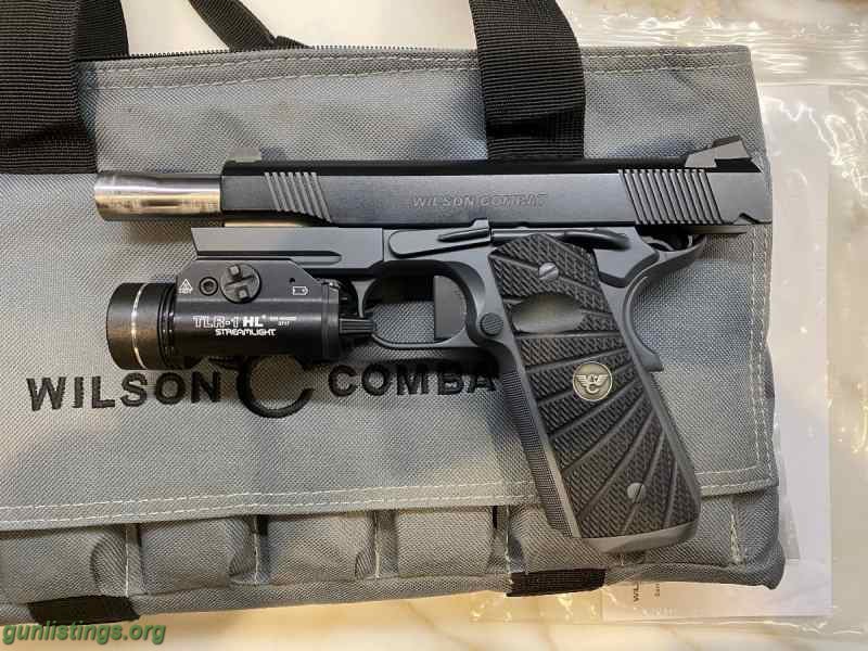 Pistols Wilson Combat CQB Tactical LE