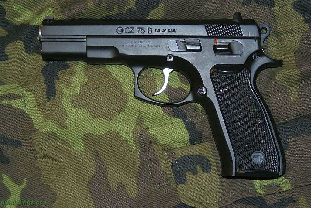 Pistols WTS: CZ75b 40S&W