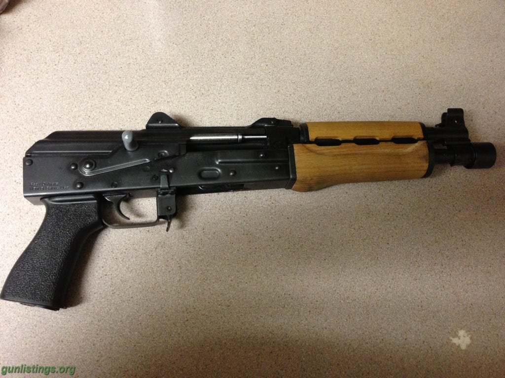 Pistols WTS/T Yugo PAP M85 5.56 AK Pistol