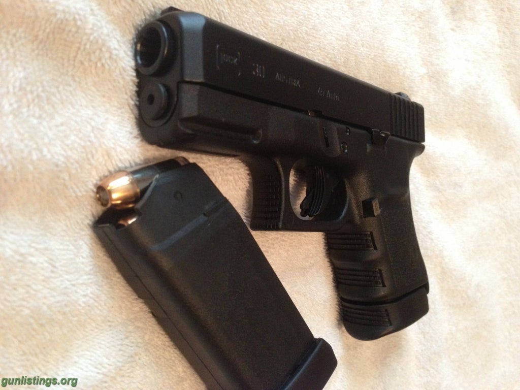 Pistols WTT: Glock 30SF With Trijicon Night Sights