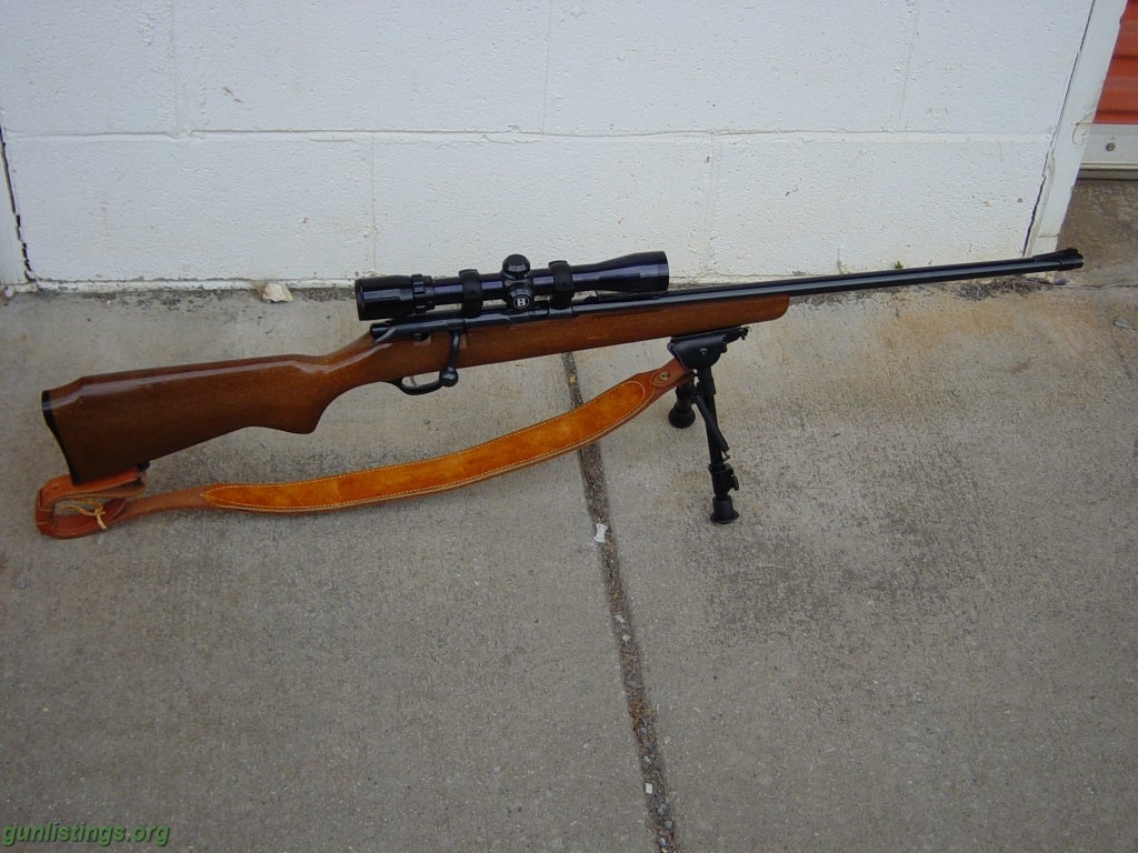 Rifles .22 Bolt Action, Scope,bipod, Sling, 2 Mags