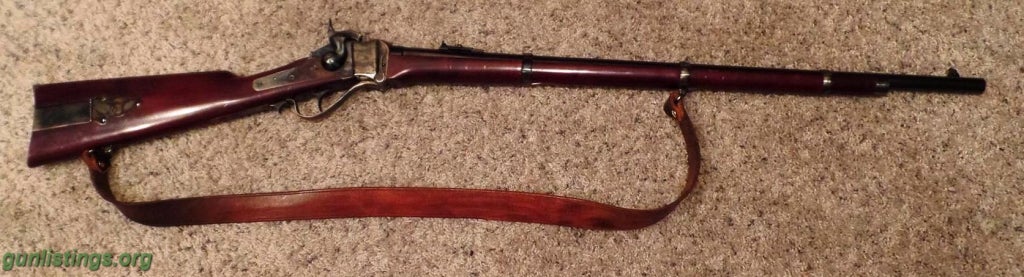 Rifles 1873 Sharps .45-70 3 Band Infantry Rifle