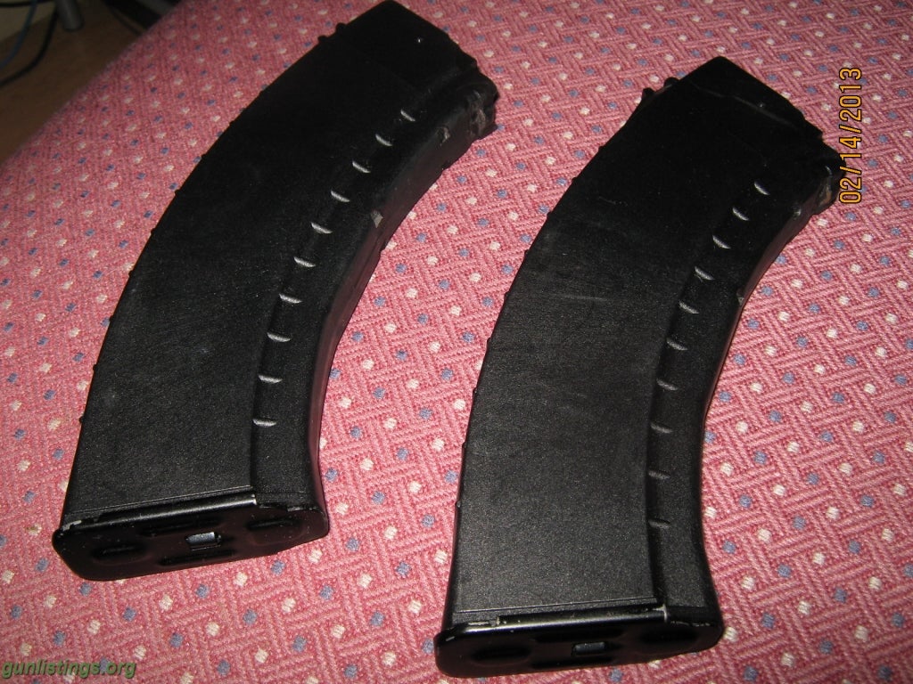 Rifles 2 Polish Polymer Ak 47 Magazines, Super Nice!