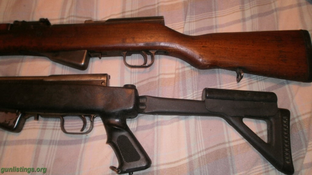 Rifles 2 Sks Rifles With Ammo