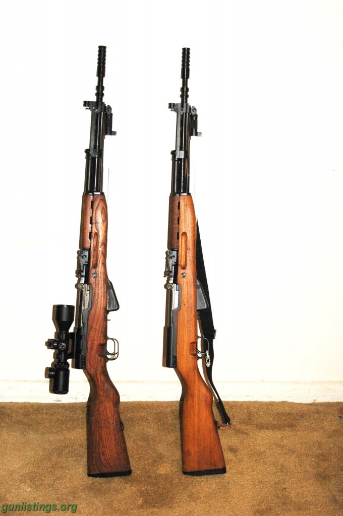 Rifles 2 Yugoslavian SKS Rifles