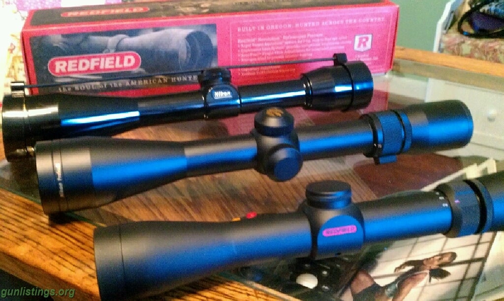 Rifles 3 High Quality Scopes