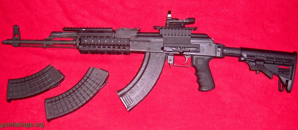 Rifles 4 Sale/trade - Upgraded AK-47 W/ Red Dot, Quads, Etc