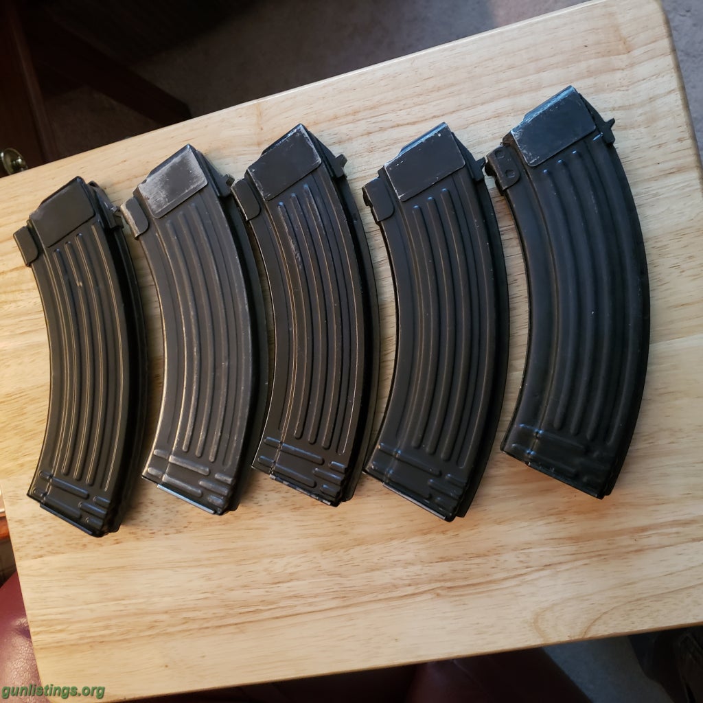 Rifles 5 Ak 47 Surplus Mags