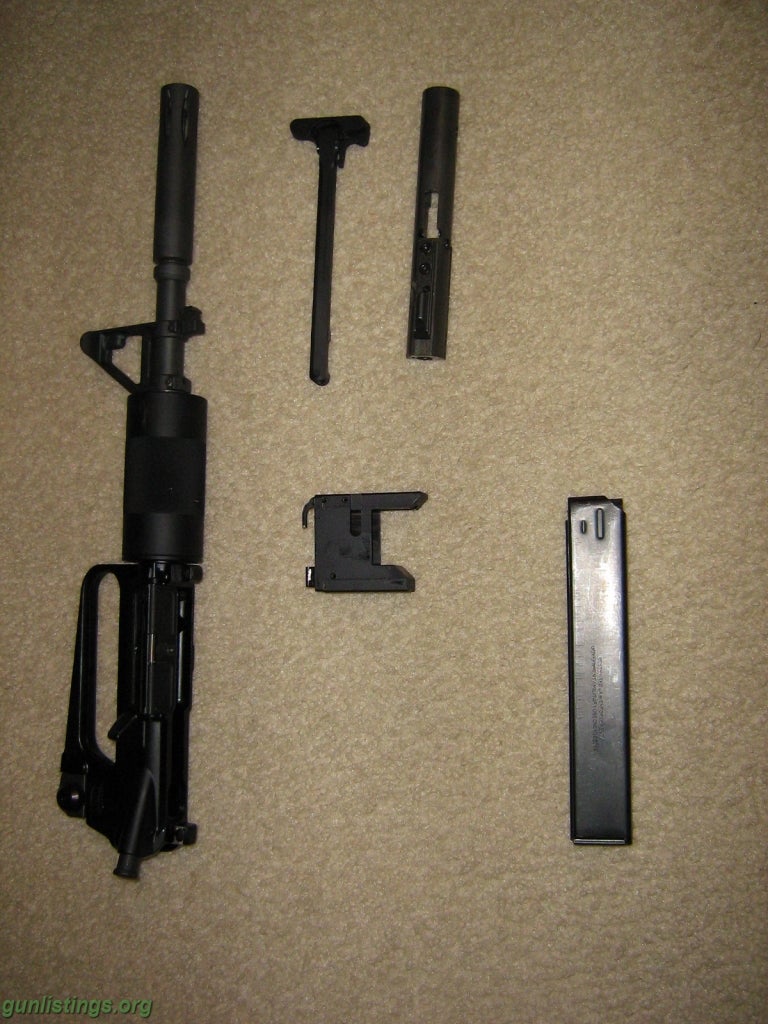 9mm ar upper pistol