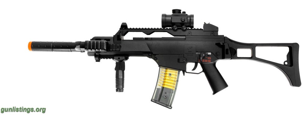 Rifles Double Eagle M85 G36 Style Airsoft Electric Rifle