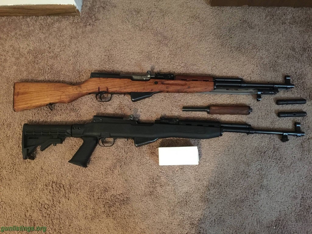 Rifles A Yugo 59 And A Yugo 59/66 With Accessories