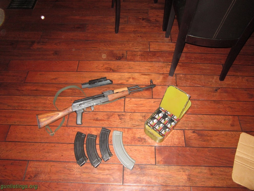 Rifles AK-47 / 4 Mags + 360 Rounds Of Ammo!!