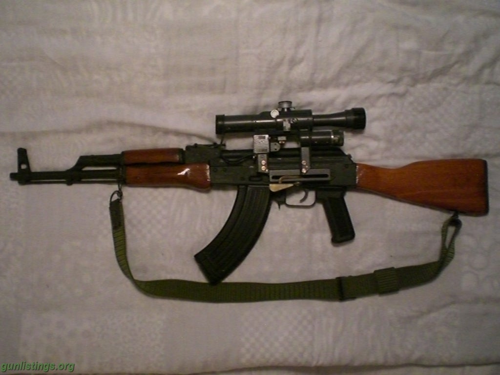 Rifles AK-47 W Soviet Scope & Extras