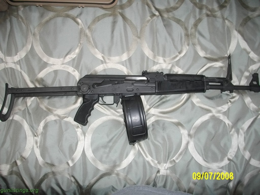 Rifles Ak47 With Drum