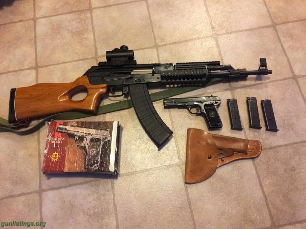 Gunlistings.org - Rifles AK 47 And 9mm Pistol